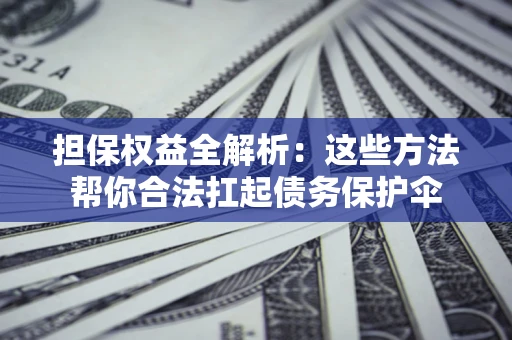 武汉担保权益全解析：这些方法帮你合法扛起债务保护伞