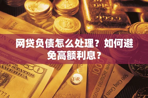 武汉网贷负债怎么处理？如何避免高额利息？