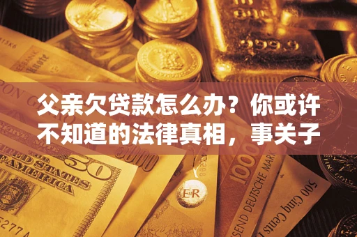 武汉父亲欠贷款怎么办？你或许不知道的法律真相，事关子女未来