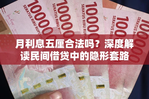 武汉月利息五厘合法吗？深度解读民间借贷中的隐形套路