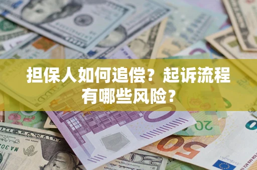 武汉担保人如何追偿？起诉流程有哪些风险？