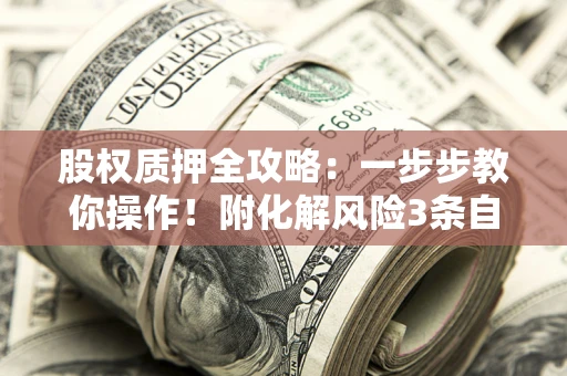 武汉股权质押全攻略：一步步教你操作！附化解风险3条自救法则