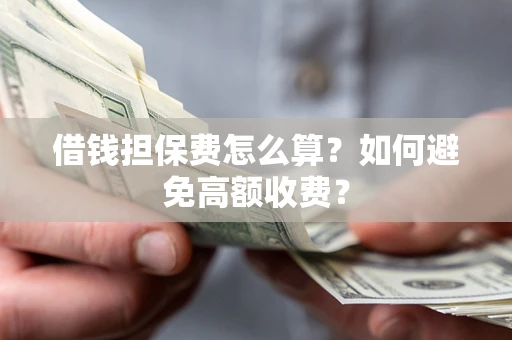 武汉借钱担保费怎么算？如何避免高额收费？