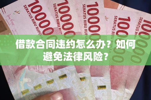 武汉借款合同违约怎么办？如何避免法律风险？
