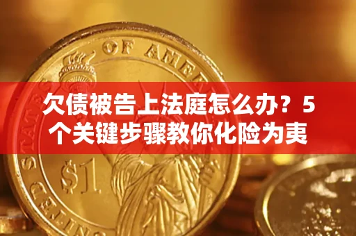 武汉欠债被告上法庭怎么办？5个关键步骤教你化险为夷