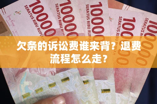 武汉欠条的诉讼费谁来背？退费流程怎么走？